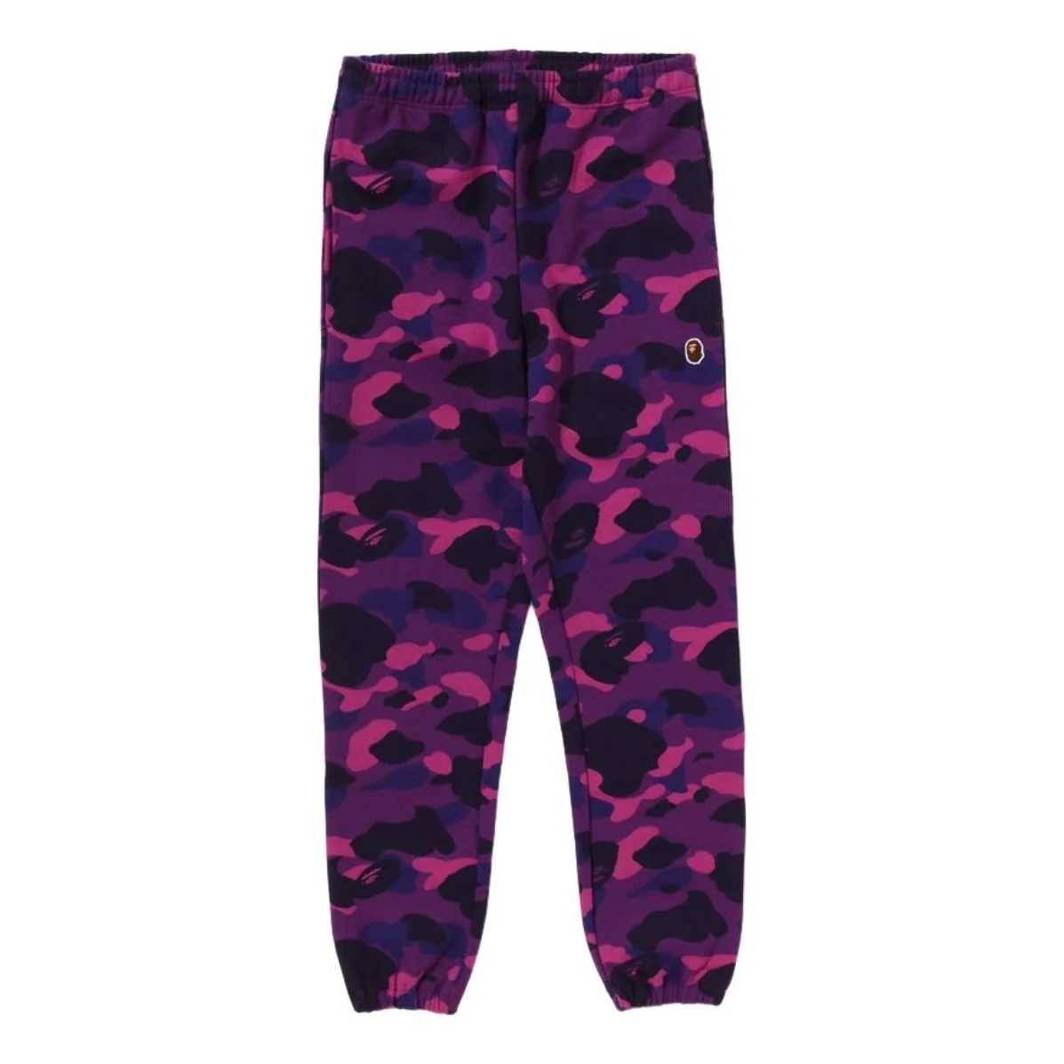 A Bathing Ape Color Camo Oversized Sweatpants 'Purple' 1K30-252-005-PURPLE