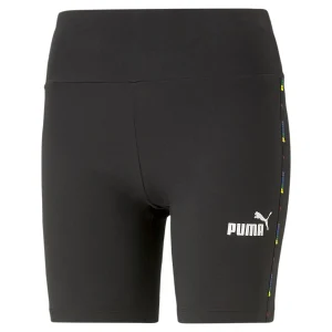(WMNS) PUMA Power Love Is Love Tape 7 Inch Short Leggings 'Black' 673629-01