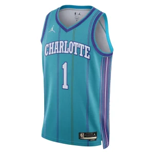 Air Jordan NBA LaMelo Ball Charlotte Hornets 2023/24 Swingman Jersey #1 DX8610-415