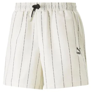 PUMA 6 Inch Woven Shorts 'White Striped' 622489-65
