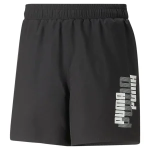 PUMA Essential Logo Power Woven Shorts 'Black' 673381-01