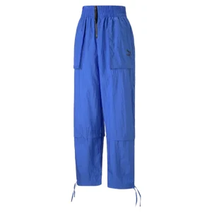 (WMNS) PUMA DARE TO High Rise Woven Pants 'Blue' 538341-92