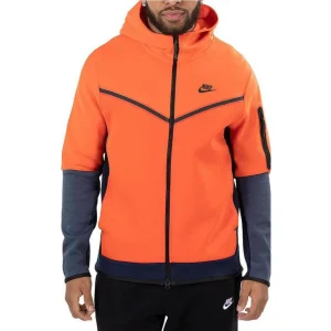Nike Sportswear Tech Fleece Full Zip Hoodie 'Team Orange' CU4489-869