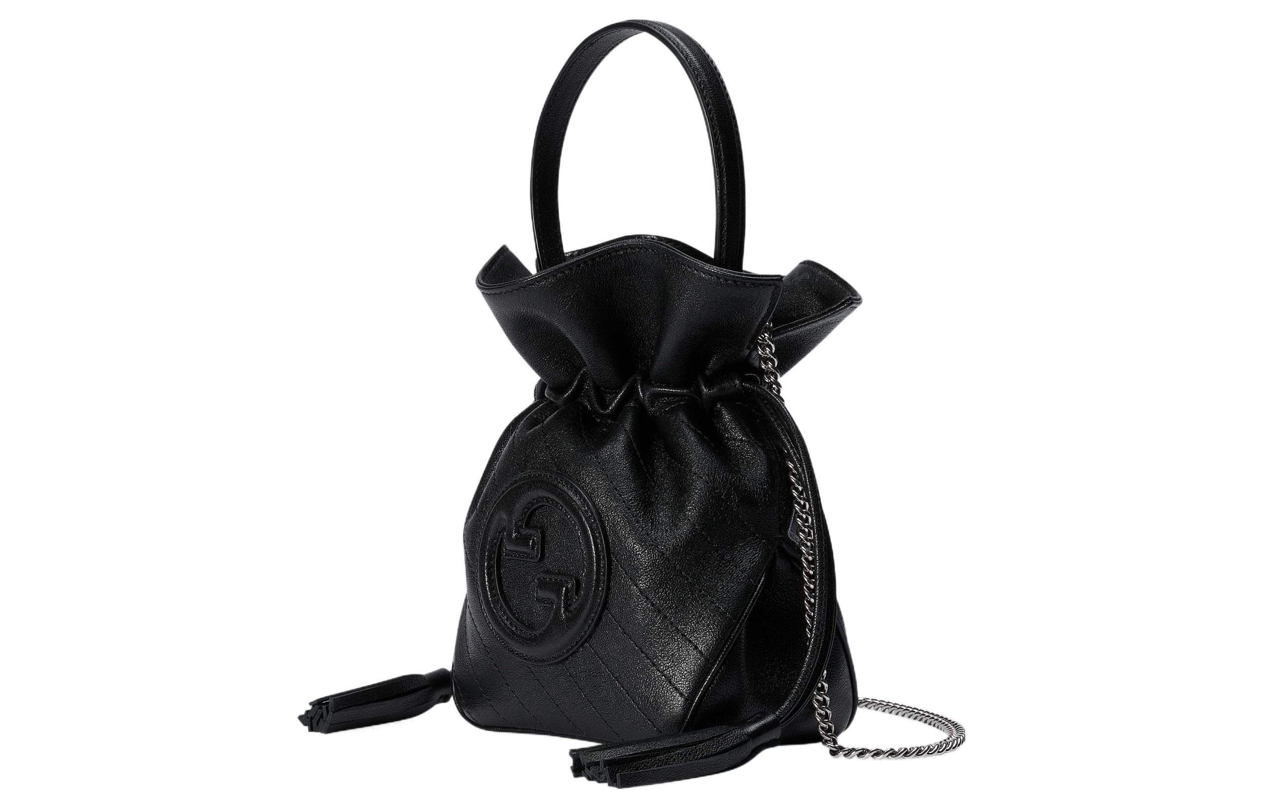 (WMNS) Gucci Blondie Mini Bucket Bag 'Black' 760313-AACP7-1000 - Image 2