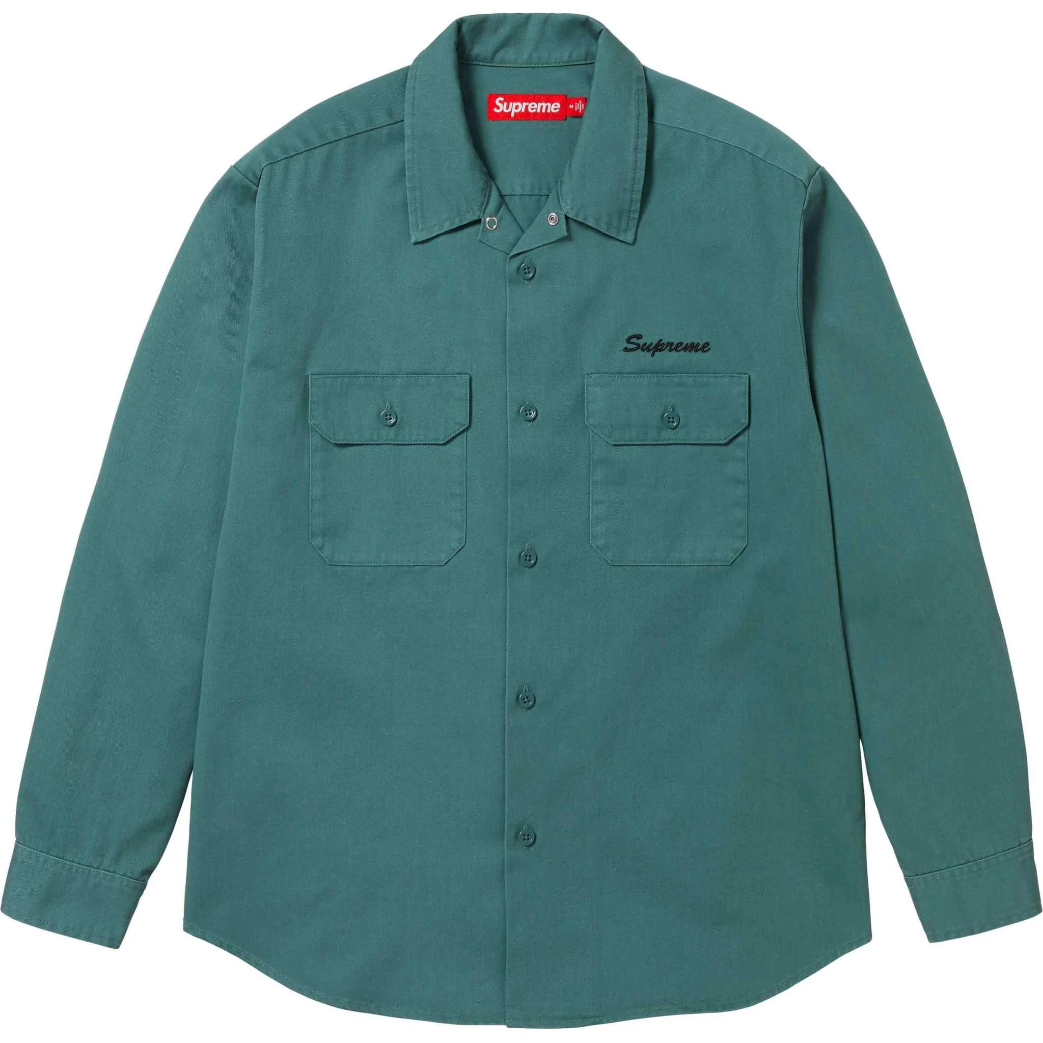 Supreme Our Lady Work Shirt 'Teal' SUP-SS24-181