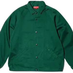 Supreme x Antihero Snap Front Twill Jacket 'Green Red' SUP-FW20-322