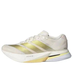 (WMNS) adidas Adizero Boston 13 'Chalk White Gold Metallic' JS4952