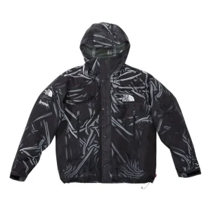 Supreme x The North Face Trompe L'Oeil Printed Taped Seam Shell Jacket 'Black' SUP-SS23-080