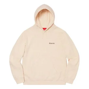 Supreme Mary Hooded Sweatshirt 'Beige Purple' SUP-SS20-065