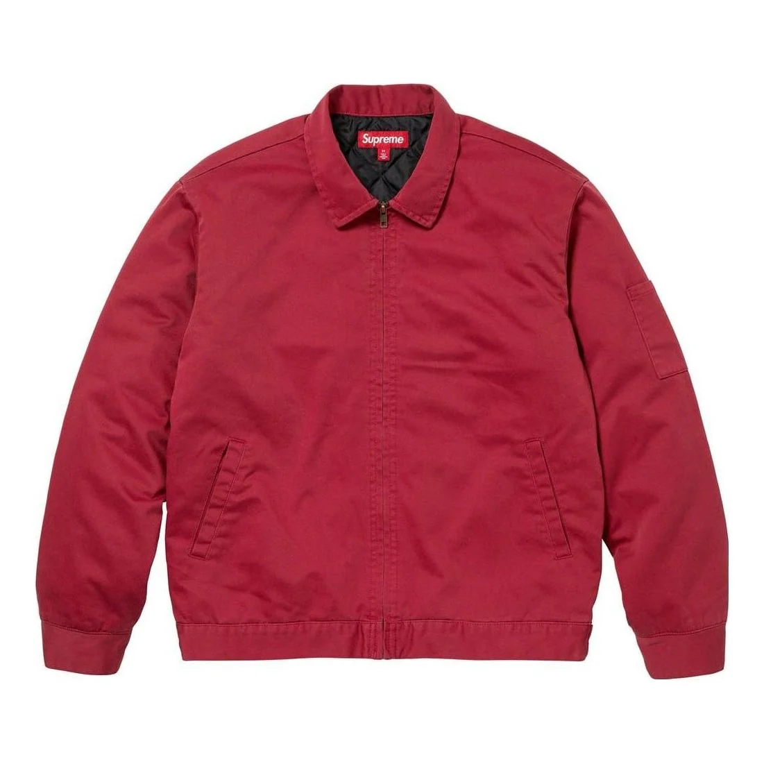 Supreme x H.R. Giger Embroidered Work Jacket 'Red Black' SUP-FW23-140