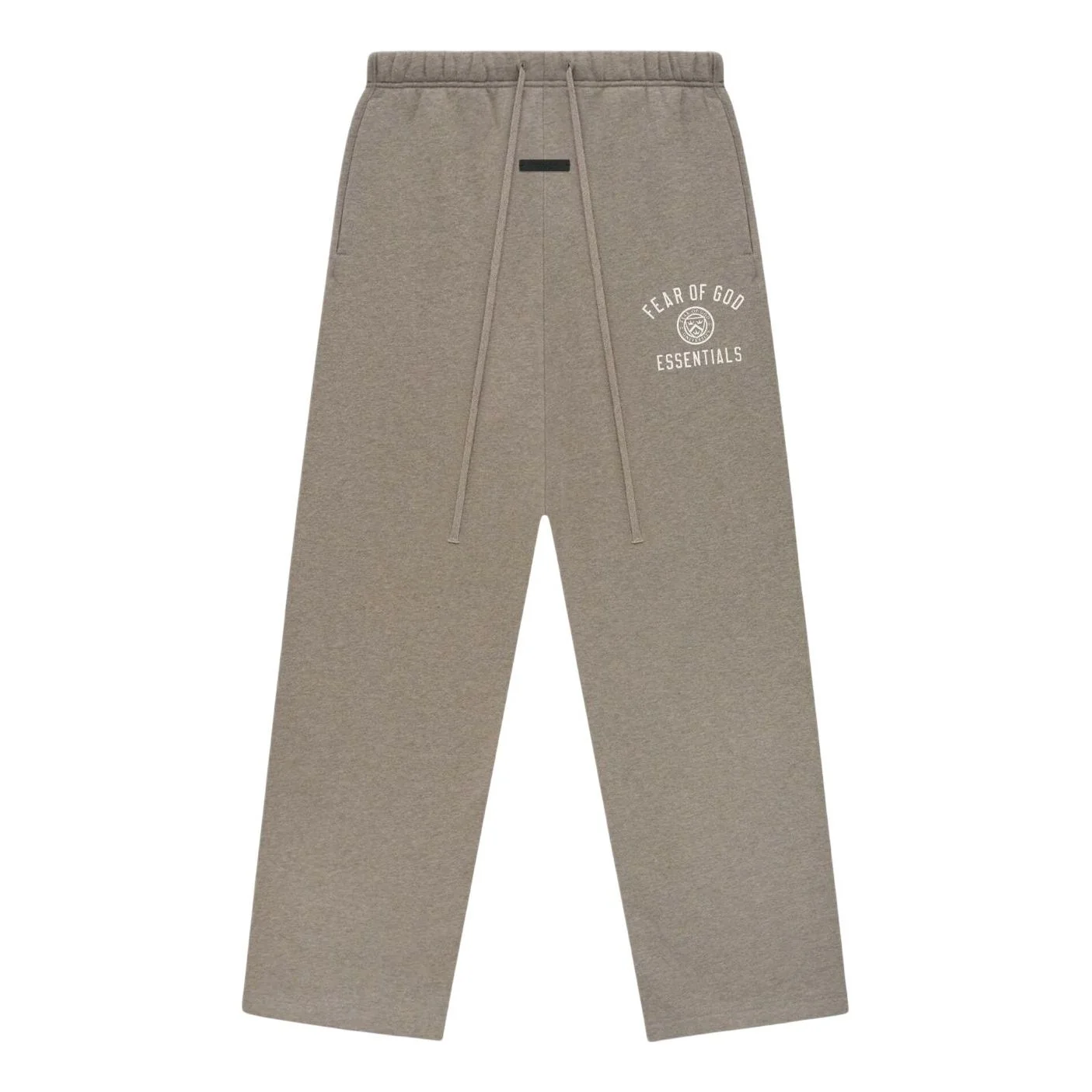 Fear of God Essentials SS25 Relaxed Sweatpants 'College Print Heather Grey' 130HO244321F