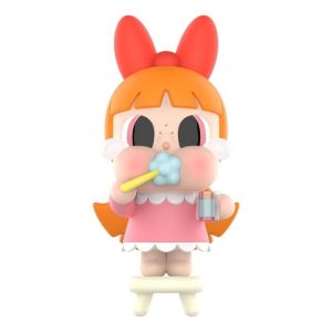 Pop Mart x Powerpuff Girls CryBaby Vinyl Figures 'Brushing Teeth Bloosm' PPMT-2403-0009-BTB