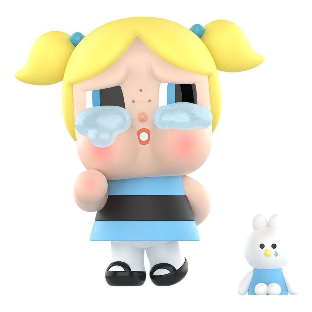 Pop Mart x Powerpuff Girls CryBaby Vinyl Figures 'Bubbles' PPMT-2403-0009-BS
