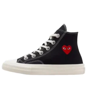 (PS) Converse x Comme des Garcons PLAY Chuck 70 Hi 'Single Heart Black' A08802C