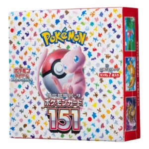 Pokemon Card JP Scarlet & Violet Enhanced Expansion Pack Box 'Pokemon Card 151' PKMN-TCG-SV2A-118914