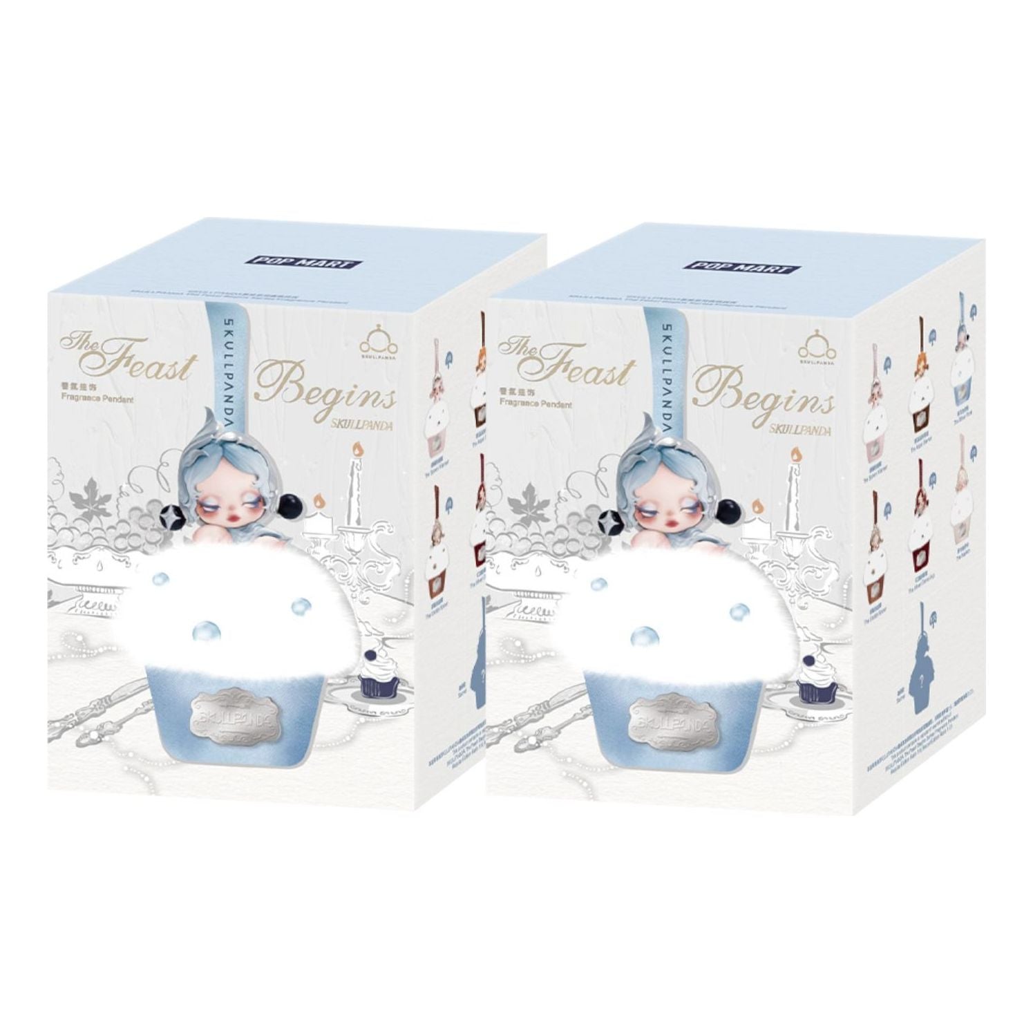 Pop Mart Skullpanda The Feast Begins Series Fragrance Pendant Sealed Cases (2 Blind Boxes) PPMT-2510-0067-991640817