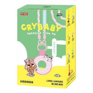 Pop Mart CRYBABY Vacation Mode On Series Long Lanyard Seal Case (1 Blind box) PPMT-2510-0056-991572039