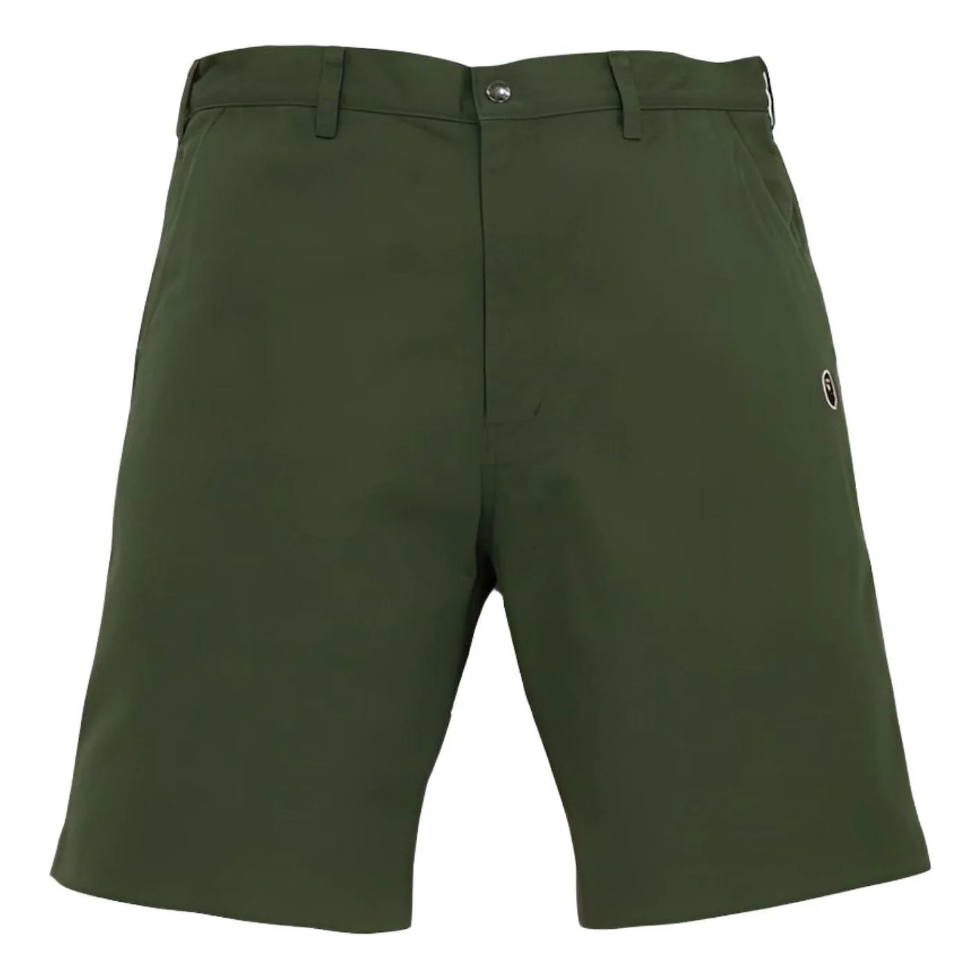 A Bathing Ape One Point Chino Shorts 'Olivedrab' 1H80-153-007-GRN
