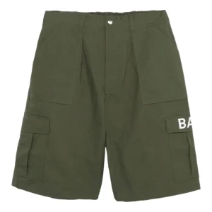 A Bathing Ape 6 Pocket Wide Fit Shorts 'Green' 1I30-153-013-GRN
