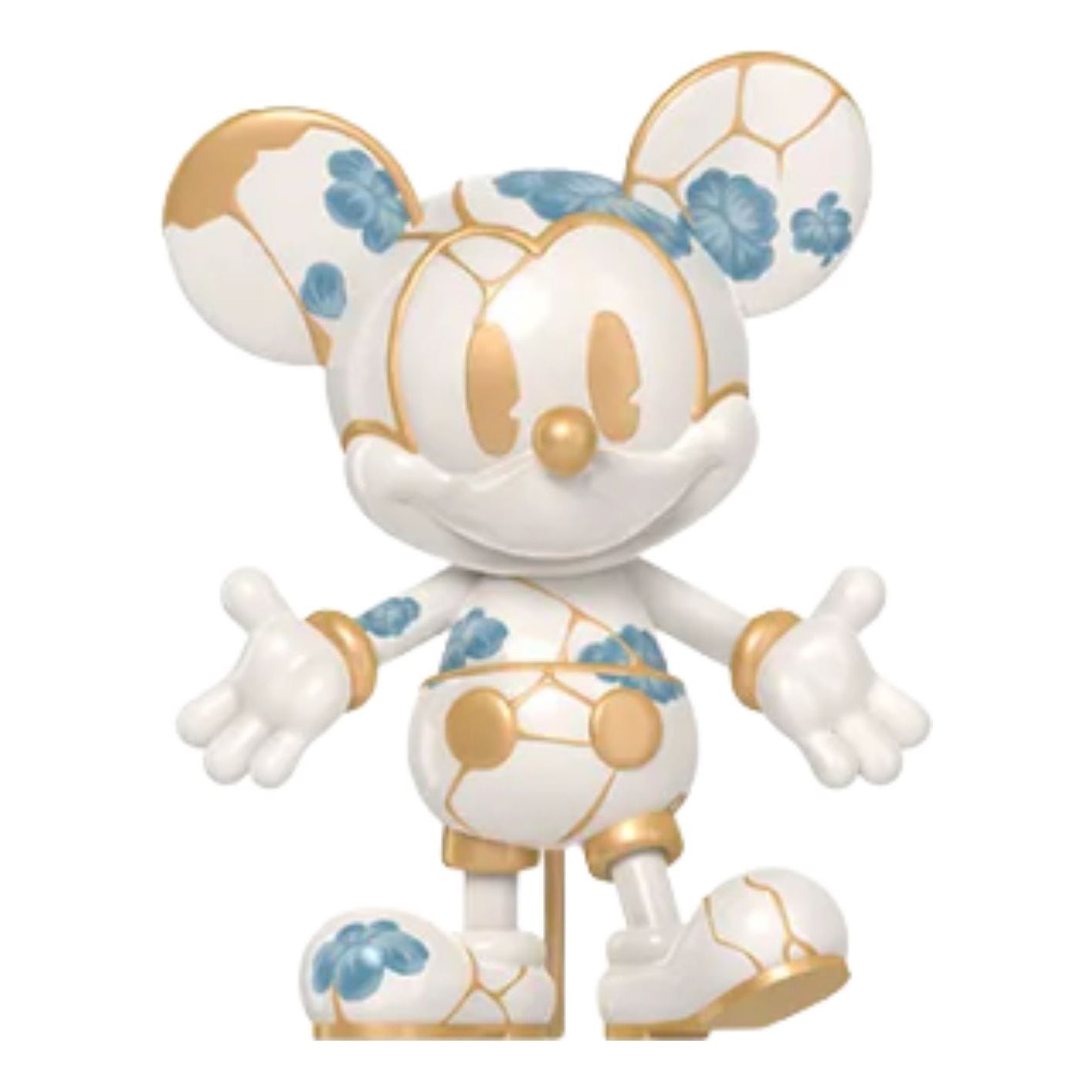 Pop Mart x Disney Mickey Boundless Creativity Figure 'Blue and White Porcelain Mickey' PPMT-2512-0084-1037431374