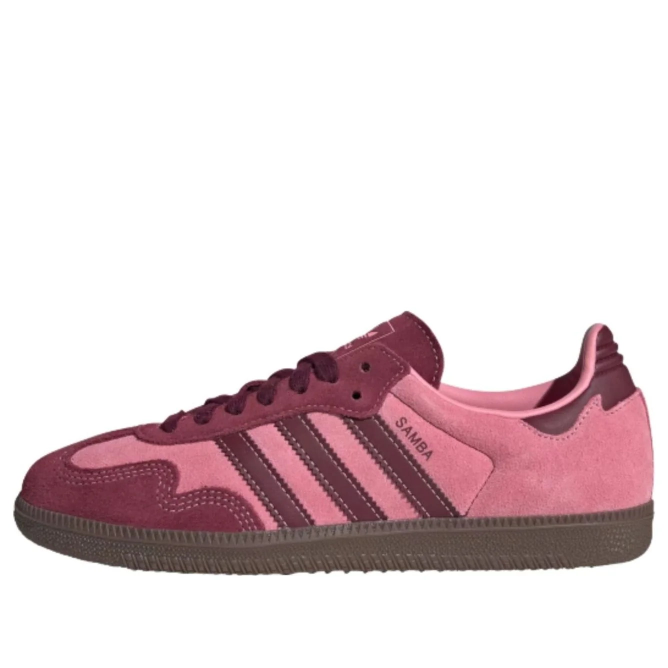 (WMNS) adidas Samba 'Pink Spark Shadow Red Gum' IH6704