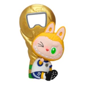 Pop Mart THE MONSTERS × FIFA Series Bottle Opener Fridge Magnet 'Crowning Moment' Secret Edition PPMT-2603-0070-1097732314