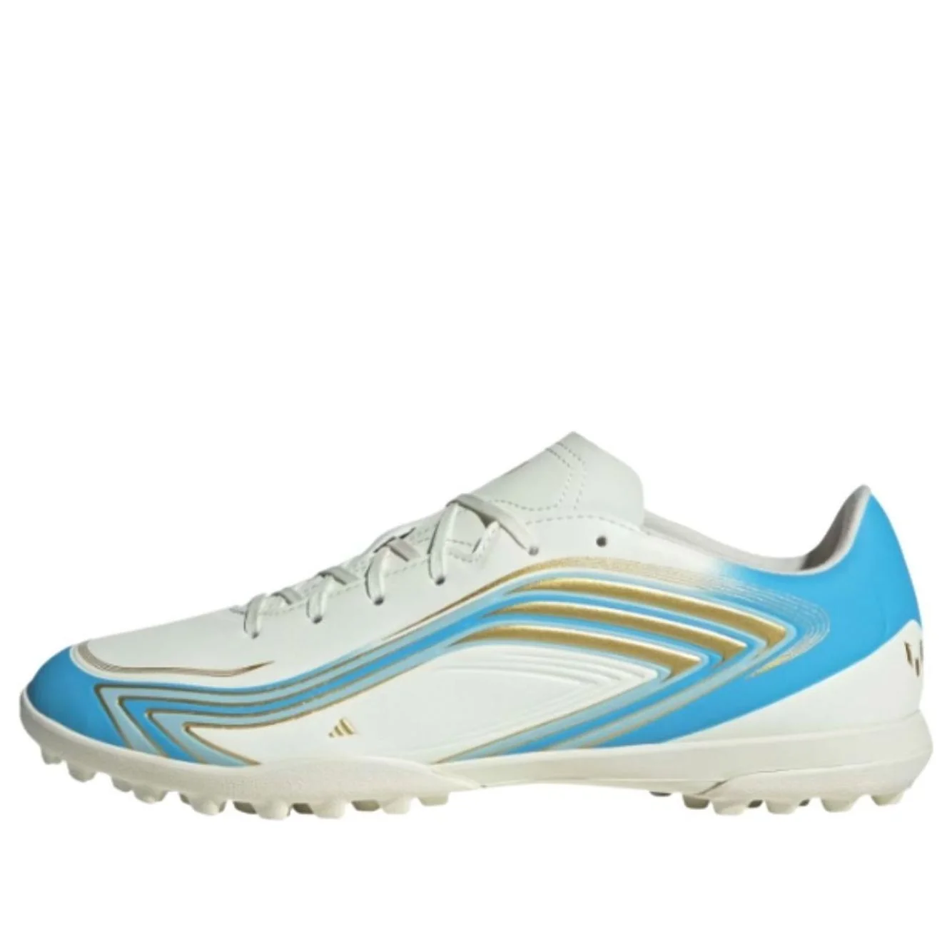 adidas x Messi Club F50 Turf 'Ivory Semi Blue Burst Icey Blue' KK1377