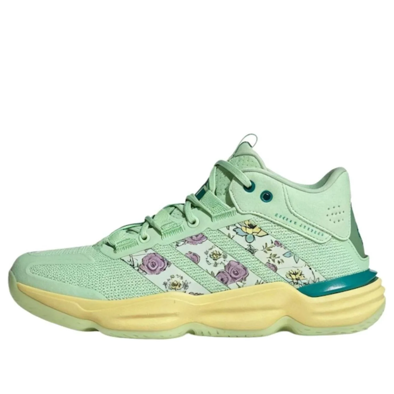 (WMNS) adidas x Disney Princess Court Stabil Indoor 'Green' KJ0657