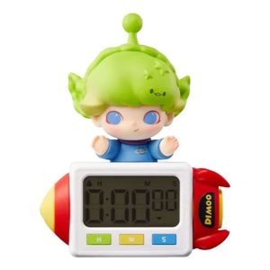 Pop Mart Dimoo World x Pixar Series Timer Fridge Magnet 'Alien' Limited Edition PPMT-2607-0034-1204428842