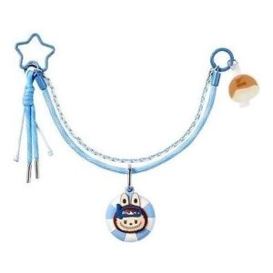 Pop Mart Pop Bean Island Vacation Series Multi-functional Lanyard 'Labubu Sharkie Dive' PPMT-2607-0013-1197713528