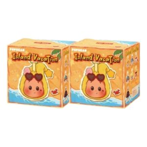 Pop Mart Pop Bean Island Vacation Series Earphone Case Sealed Case (2 Blind Boxes) PPMT-2607-0010-1197706714
