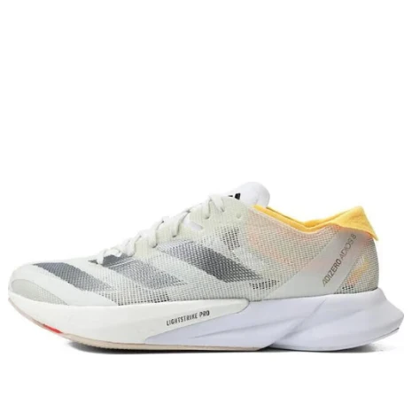 (WMNS) adidas Adizero Adios 8 'Ivory Iron Metallic Crystal Sand' IG5648