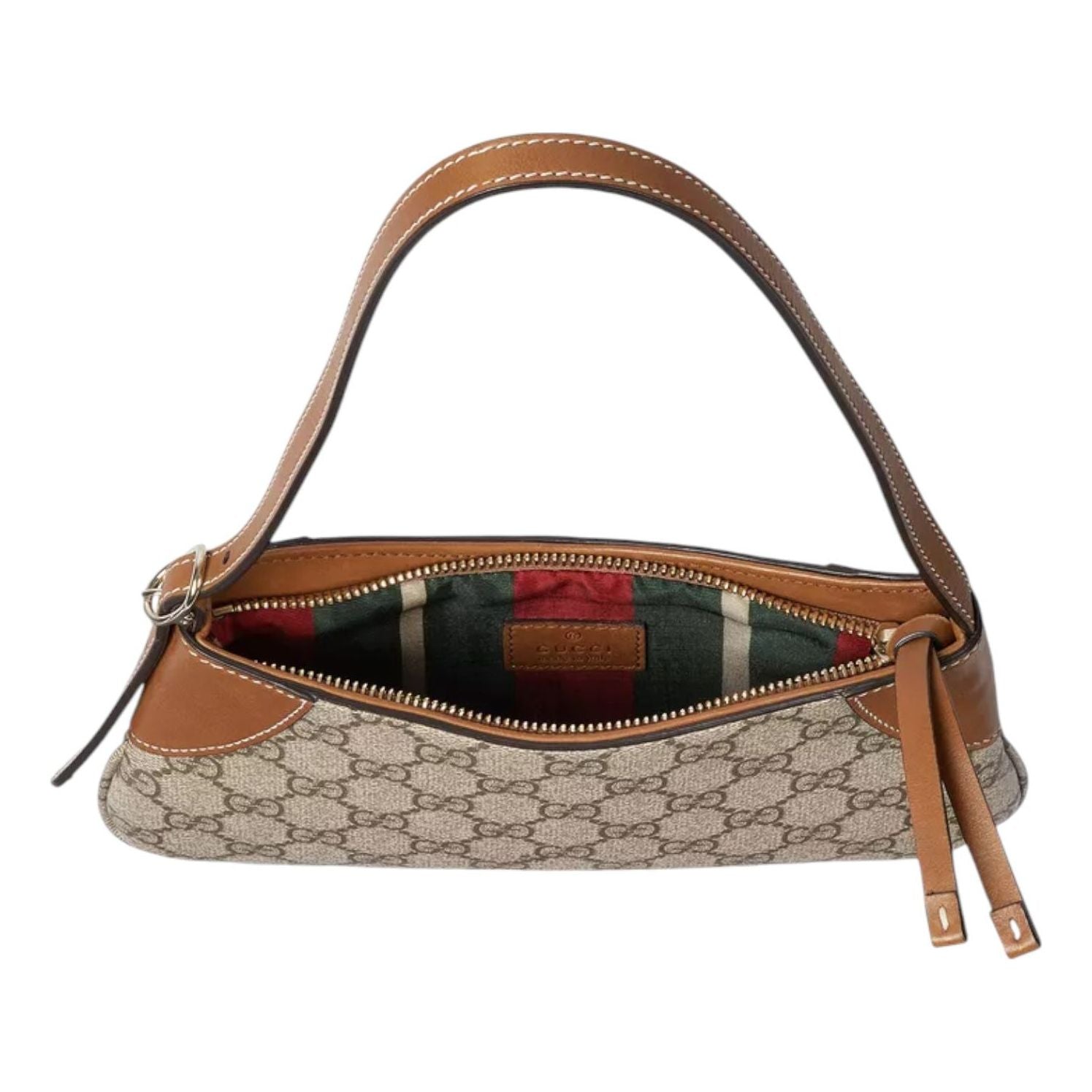 (WMNS) Gucci GG Emblem Super Mini Shoulder Bag 'Monogram Canvas' 820696-FAD6L-9758 - Image 2