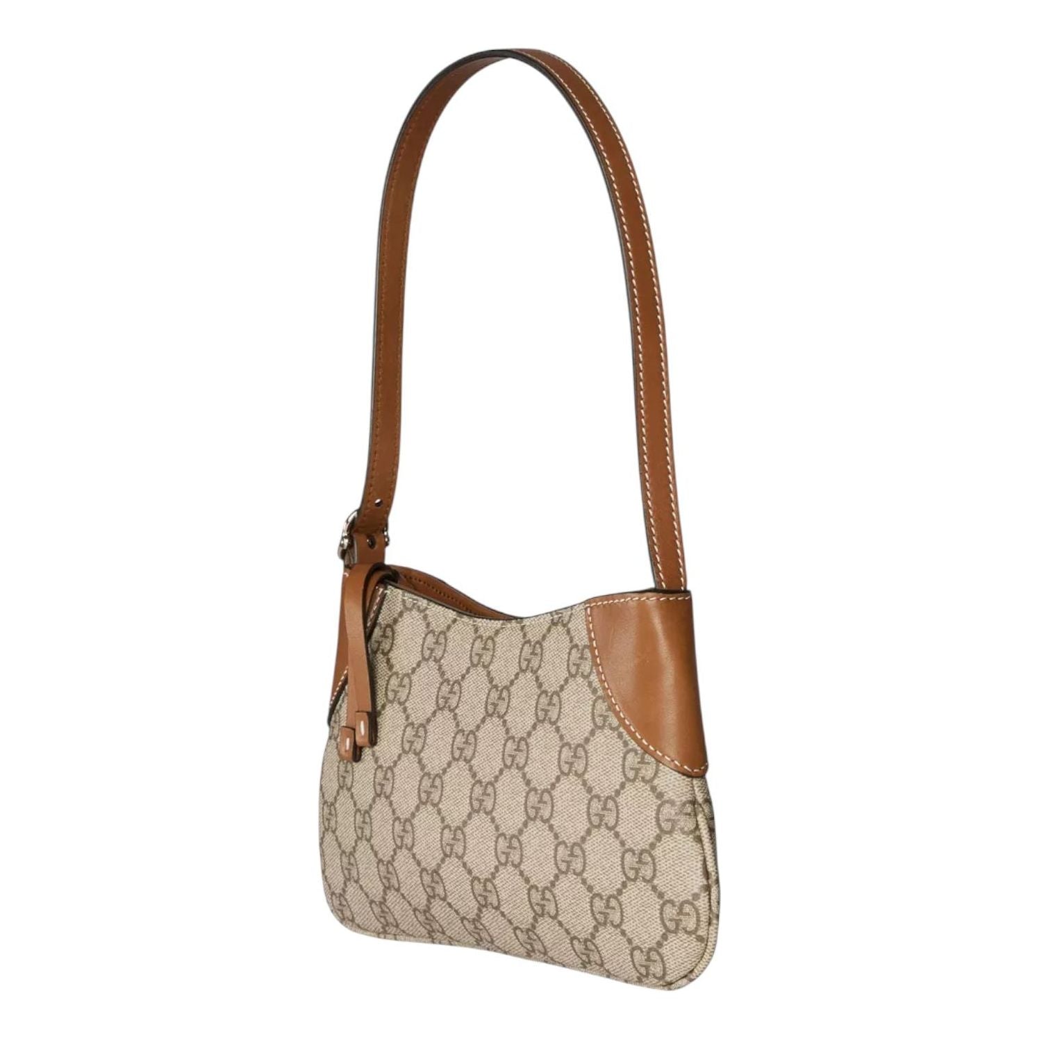 (WMNS) Gucci GG Emblem Super Mini Shoulder Bag 'Monogram Canvas' 820696-FAD6L-9758 - Image 3