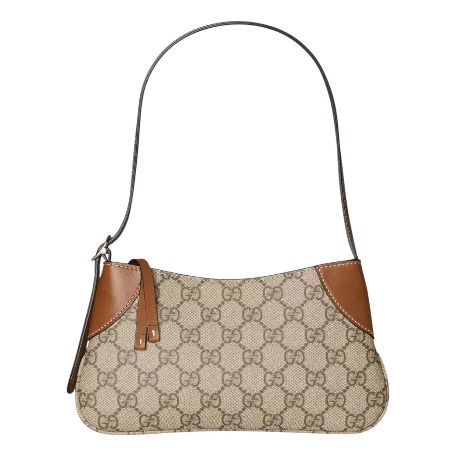 (WMNS) Gucci GG Emblem Super Mini Shoulder Bag 'Monogram Canvas' 820696-FAD6L-9758 - Image 4