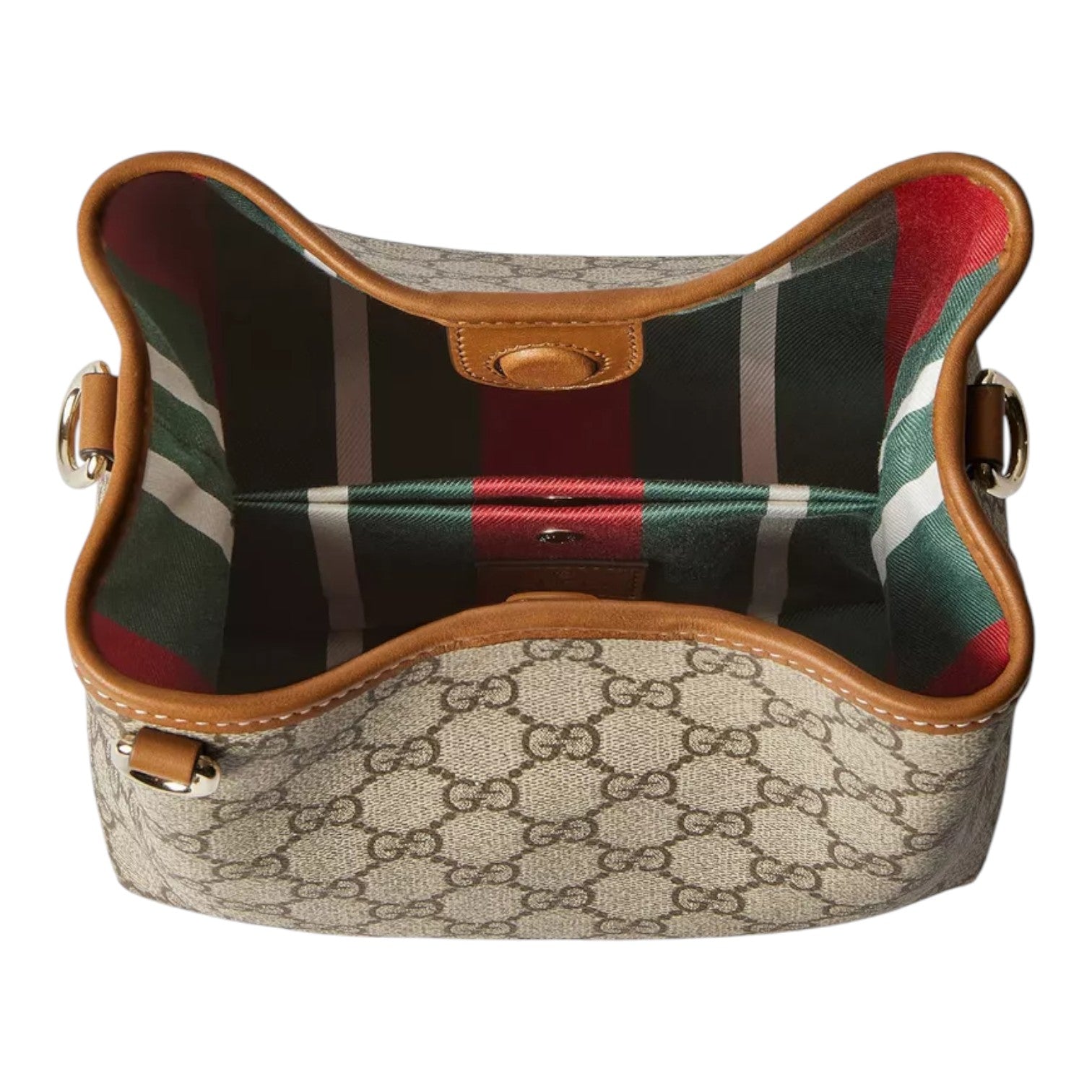 (WMNS) Gucci GG Emblem Mini Bucket Bag 'Monogram Canvas' 815118-FAD6L-9758 - Image 2