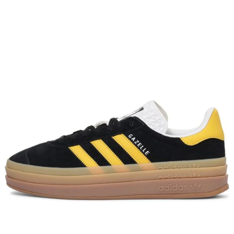 (WMNS) adidas Gazelle Bold 'Black Bold Gold' IE0422