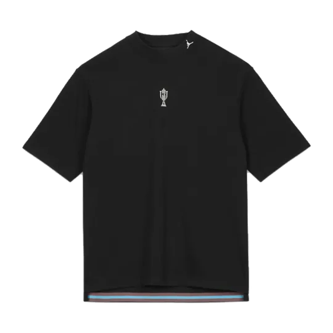 Air Jordan x Trophy Room Short Sleeves Top 'Black' FQ3844-010