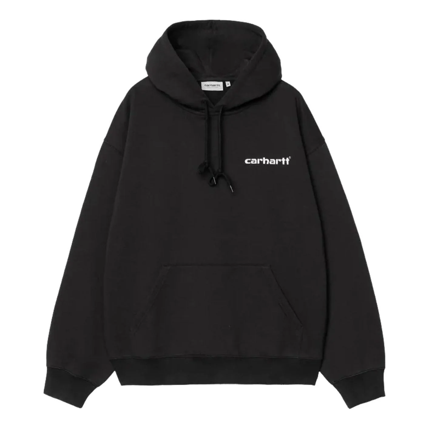 Carhartt WIP Fleece Hood Sweatshirt 'Black' I036066-89-XX