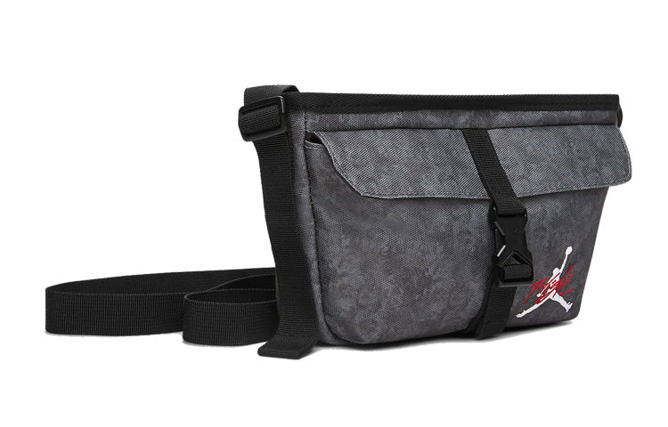 Men's Air Jordan Portable Large Capacity Messenger Bag Shoulder Bag Black DV5312-011 - Image 3