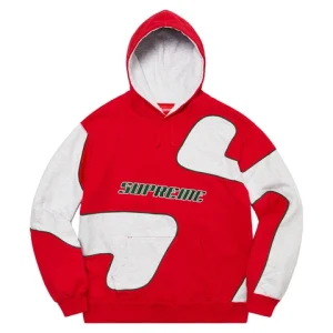 Supreme Big S Logo Hoodie 'Red White' SUP-FW20-078