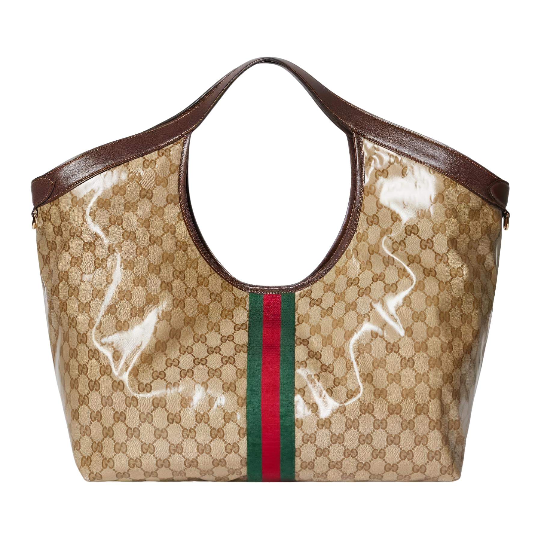 (WMNS) Gucci Giglio Large Tote Bag 'Sand Dark Brown' 853971-FAF1L-9653 - Image 3