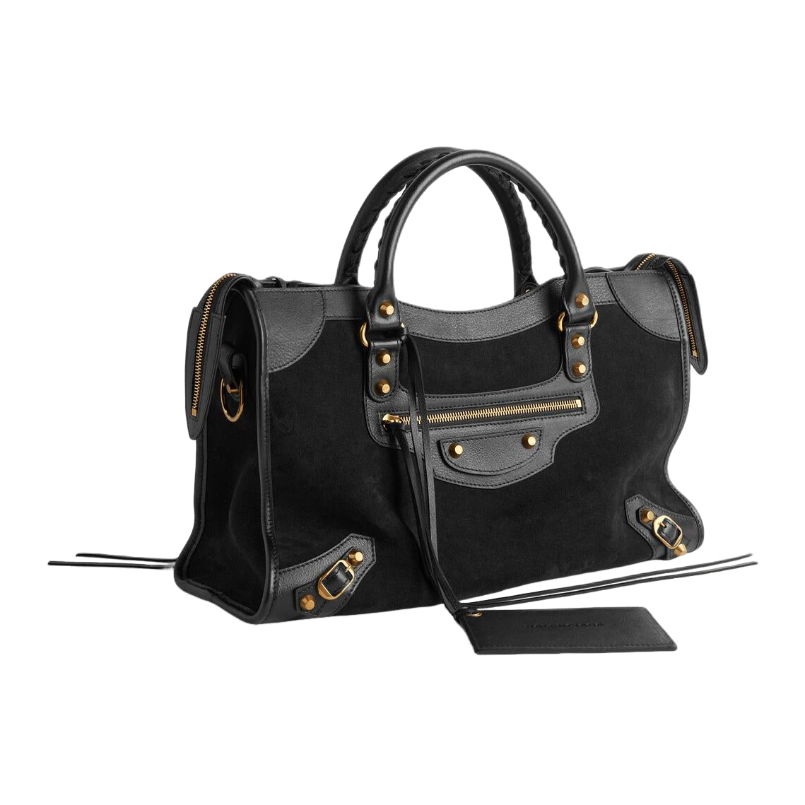 (WMNS) Balenciaga Le City Bag Medium 'Black' 8657602ACJ51000 - Image 3