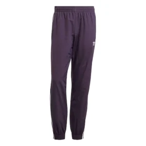 adidas Adicolor Sweat Firebird Track Pants Asia Sizing 'Purple White' IZ2412