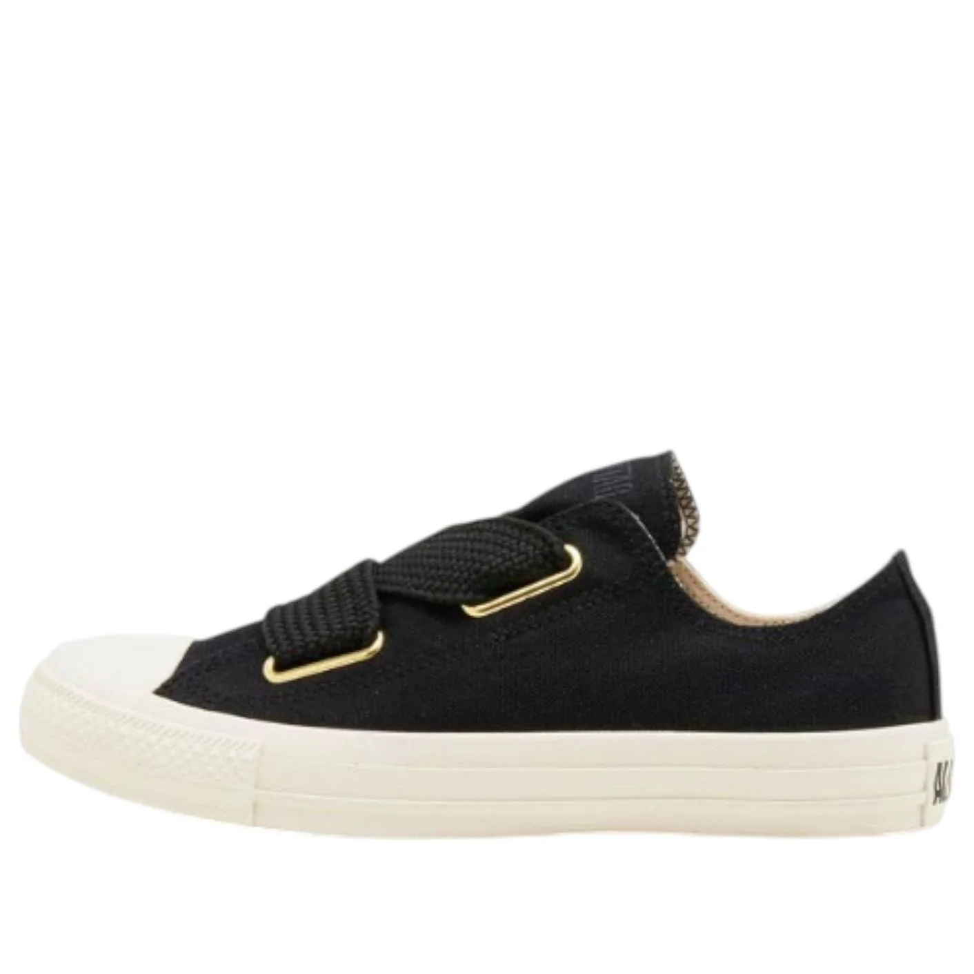 (WMNS) Converse Chuck Taylor All Star Ribbonlace Slip OX 'Black' 31316011