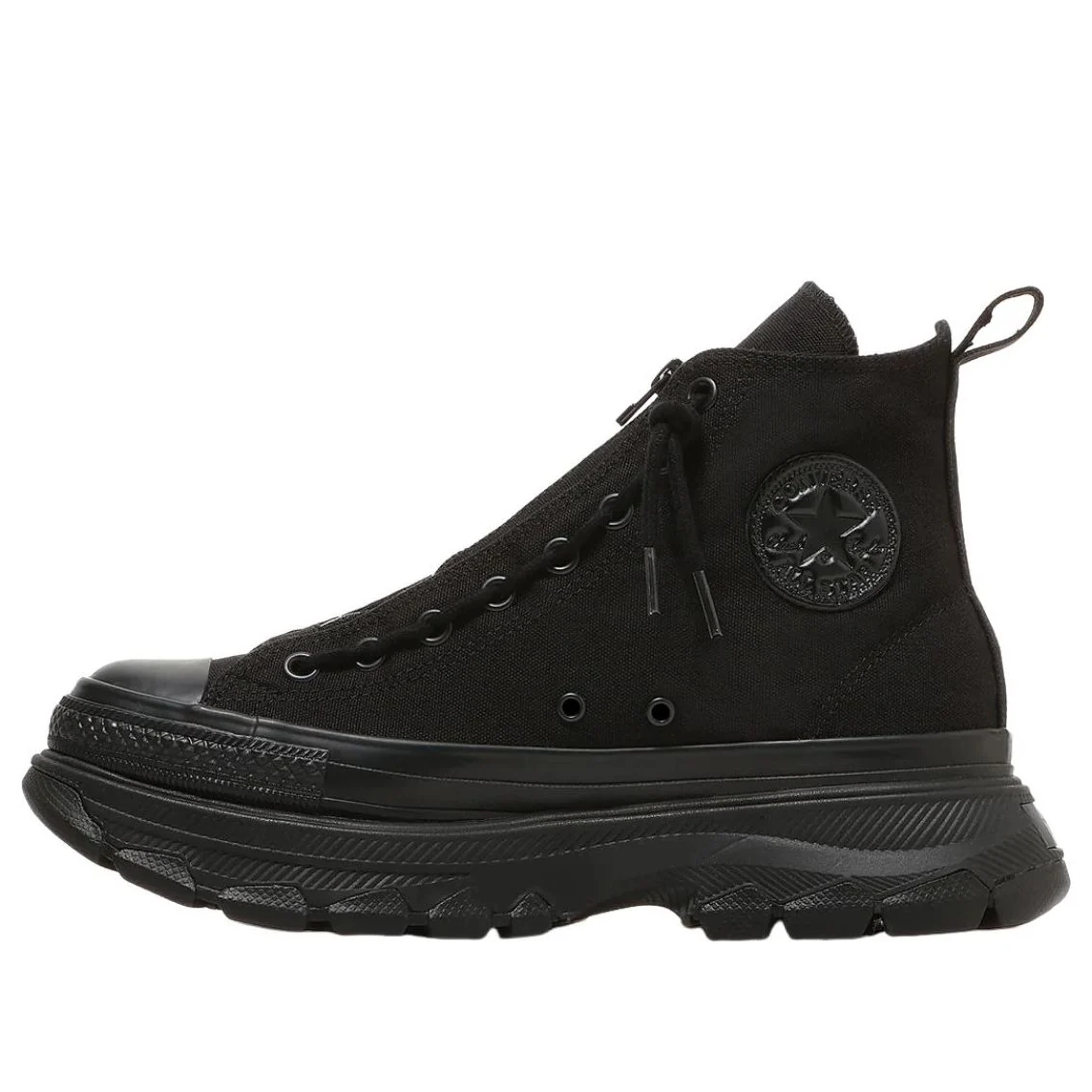 Converse Chuck Taylor All Star Trekwave Centerzip Hi 'Black Monochrome' 31317000