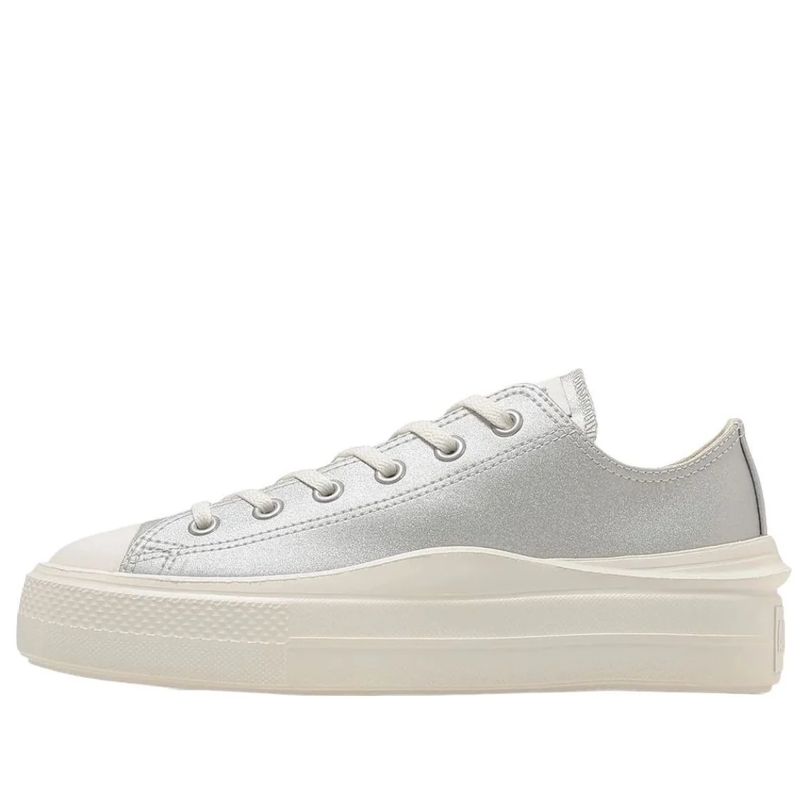 (WMNS) Converse Chuck Taylor All Star Light PLTS 2 MT OX 'Silver' 31317041