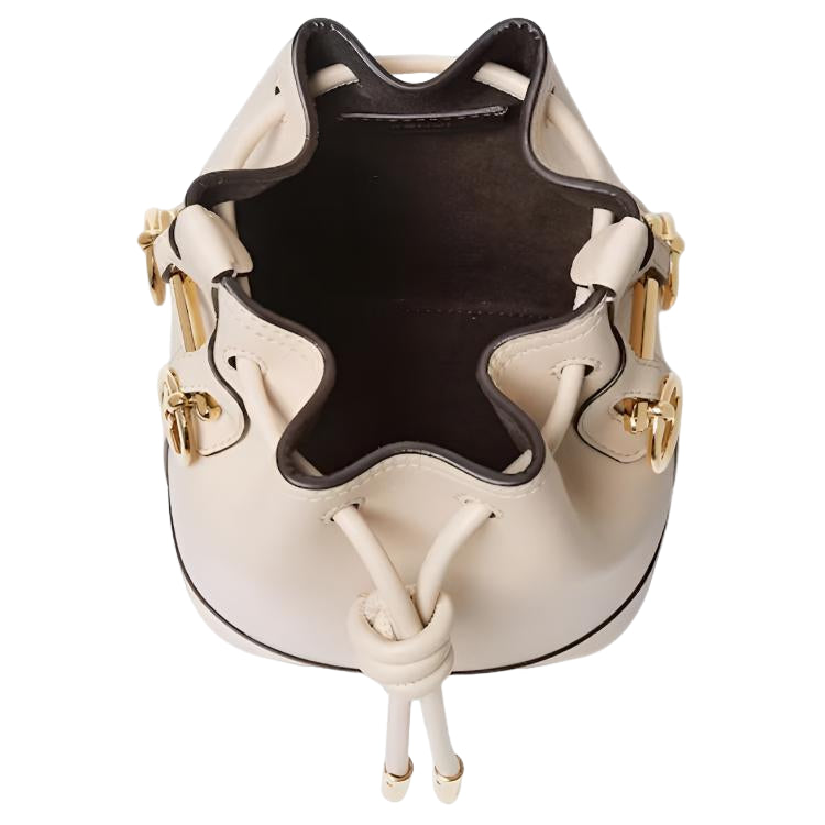 (WMNS) Fendi FW25 Mon Tresor Camelia Mini-Bag 'White' 8BS109AYJ1F0VWM - Image 4