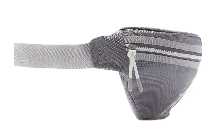 Air Jordan Unisex Polyester Crossbody Printing Logo Zipper Belt Bag Grey DV1870-056 - Image 4