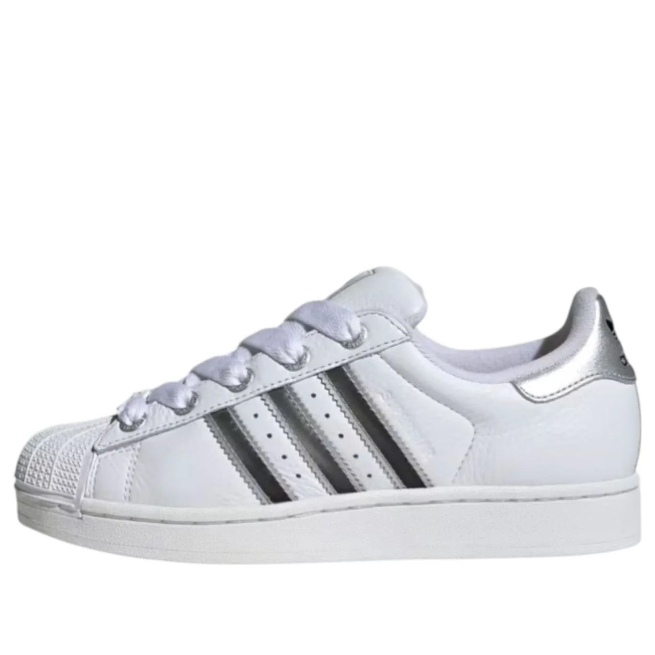 (WMNS) adidas Superstar II 'Cloud White Matte Silver' JR4233